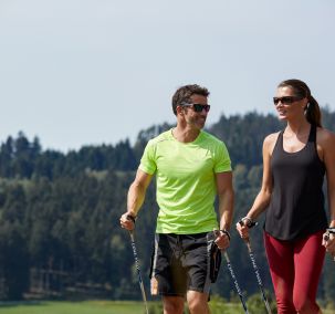 Nordic Walking im Bayerischen Wald