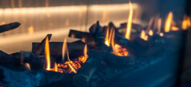 Feuersauna mit Gas-Kamin - Wellness & Naturresort Reischlhof