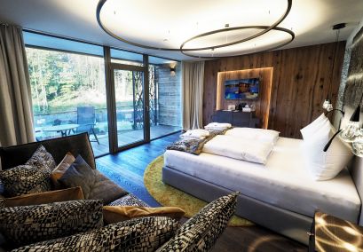 Zimmer Alpin Lodge im Wellnesshotel Bayerischer Wald