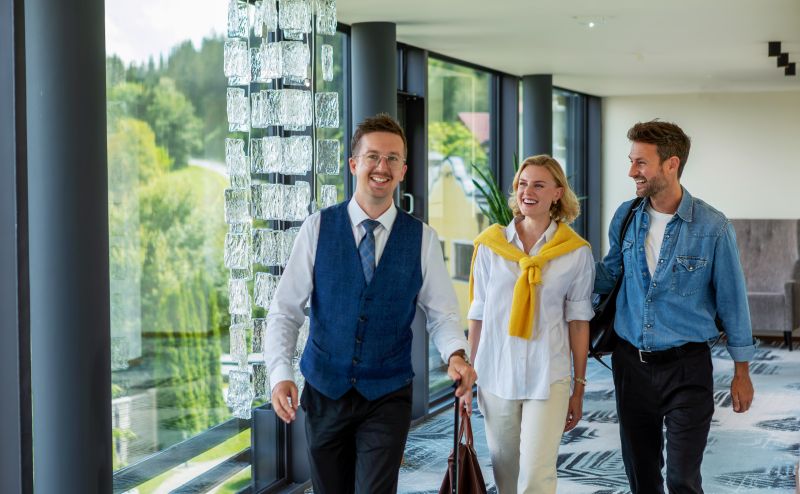 Ankunft im Wellnesshotel Reischlhof