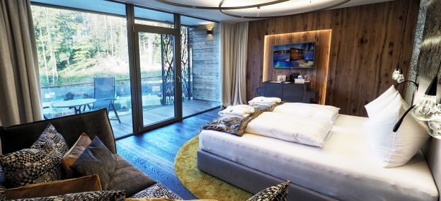 Zimmer Alpin Lodge im Wellnesshotel Bayerischer Wald